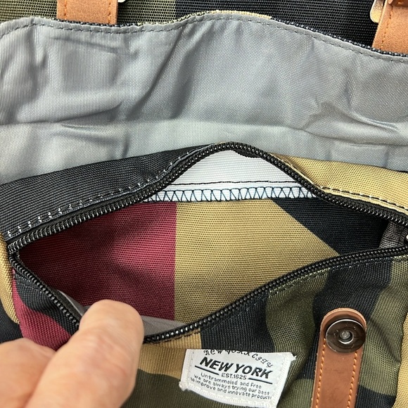 Kaukko Backpack Top Loading Drawstring & Flap Straps Snaps Well-Padded Like New - Picture 4 of 13